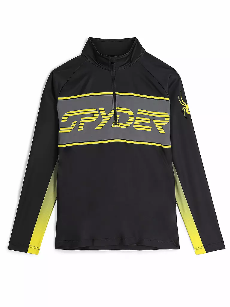 SPYDER | Zipshirt intimo da uomo Paramount | Giallo