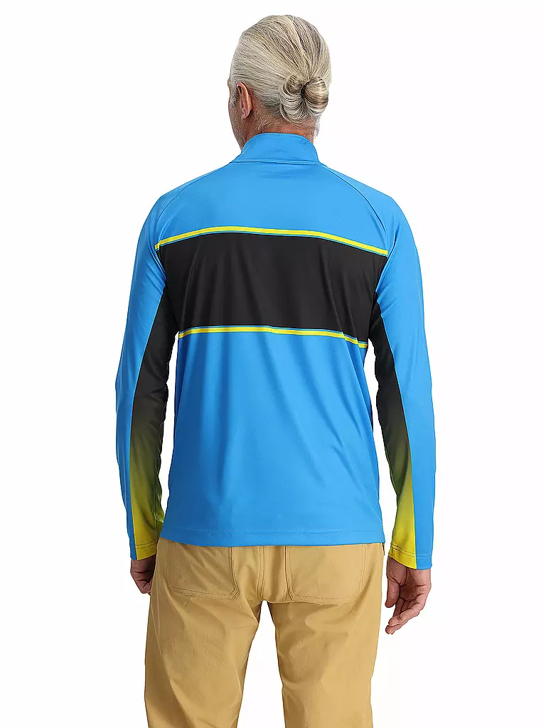 SPYDER | Zipshirt intimo da uomo Paramount | Blu