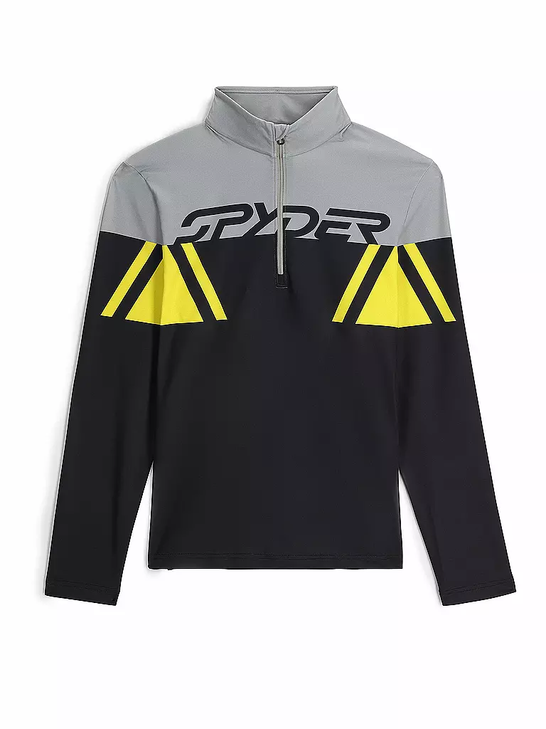 SPYDER | Zipshirt intimo da uomo Podium | Giallo