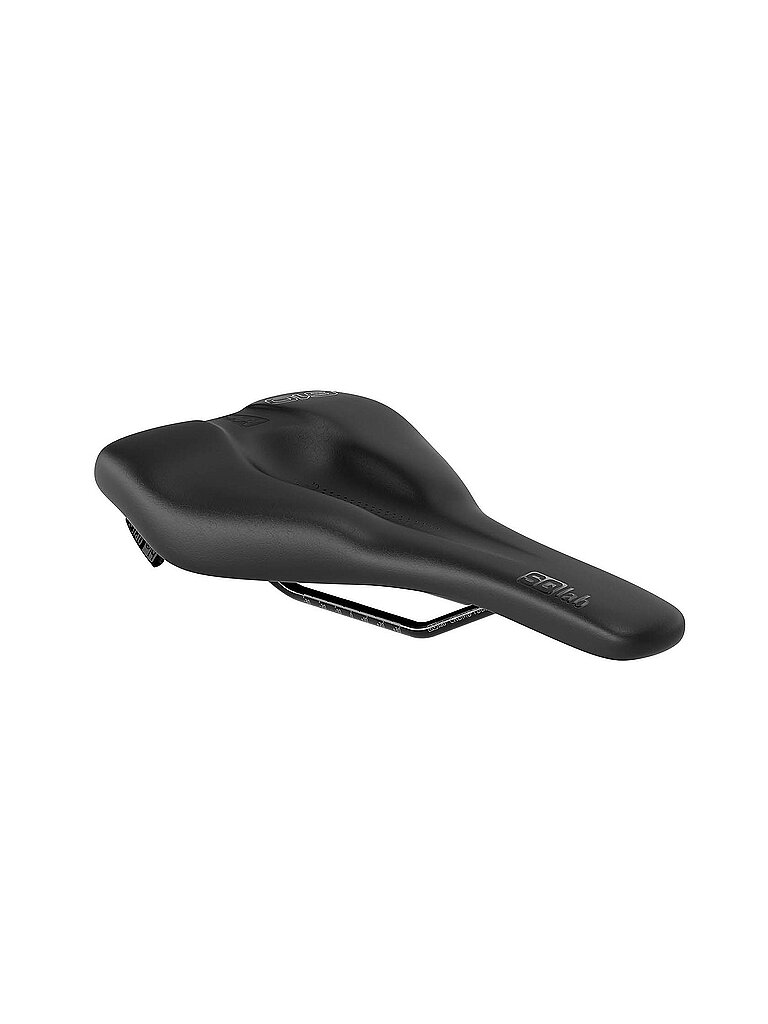 Sella per bicicletta 610 Ergolux Active 2.1 nero 15CM