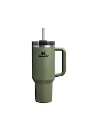 STANLEY | Borraccia The Quencher H2.0 Flowstate Tumbler 40 isolata 1,2L | Verde scuro