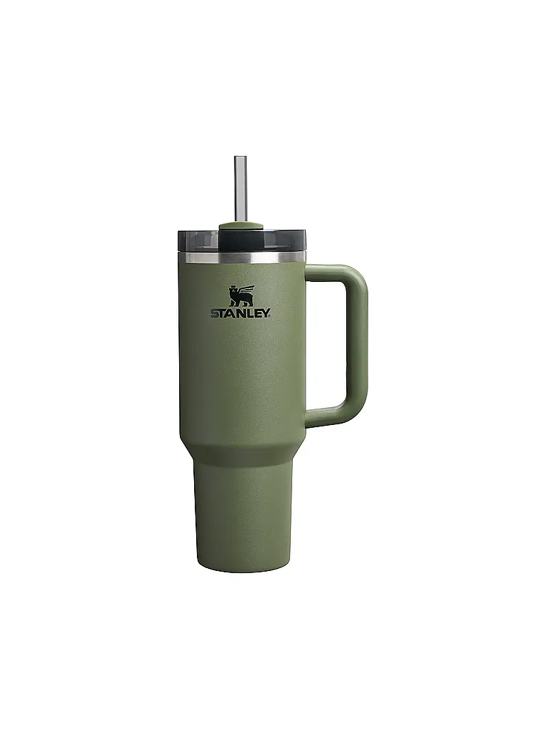 STANLEY | Borraccia The Quencher H2.0 Flowstate Tumbler 40 isolata 1,2L | Verde scuro