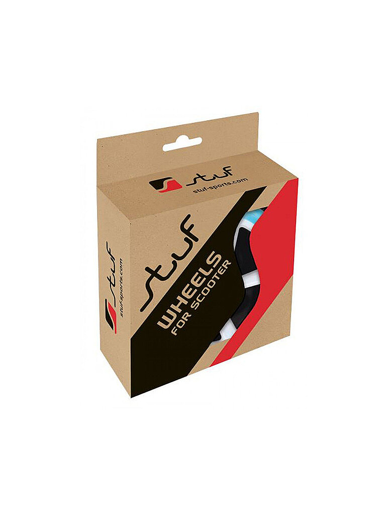 Ruote universali per scooter nero 200MM