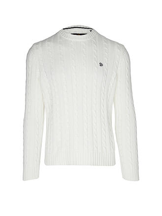 SUPERDRY | Maglione Girocollo da Uomo in Cotone a Treccia
