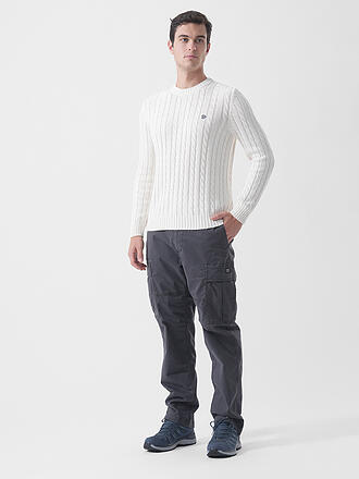SUPERDRY | Maglione Girocollo da Uomo in Cotone a Treccia