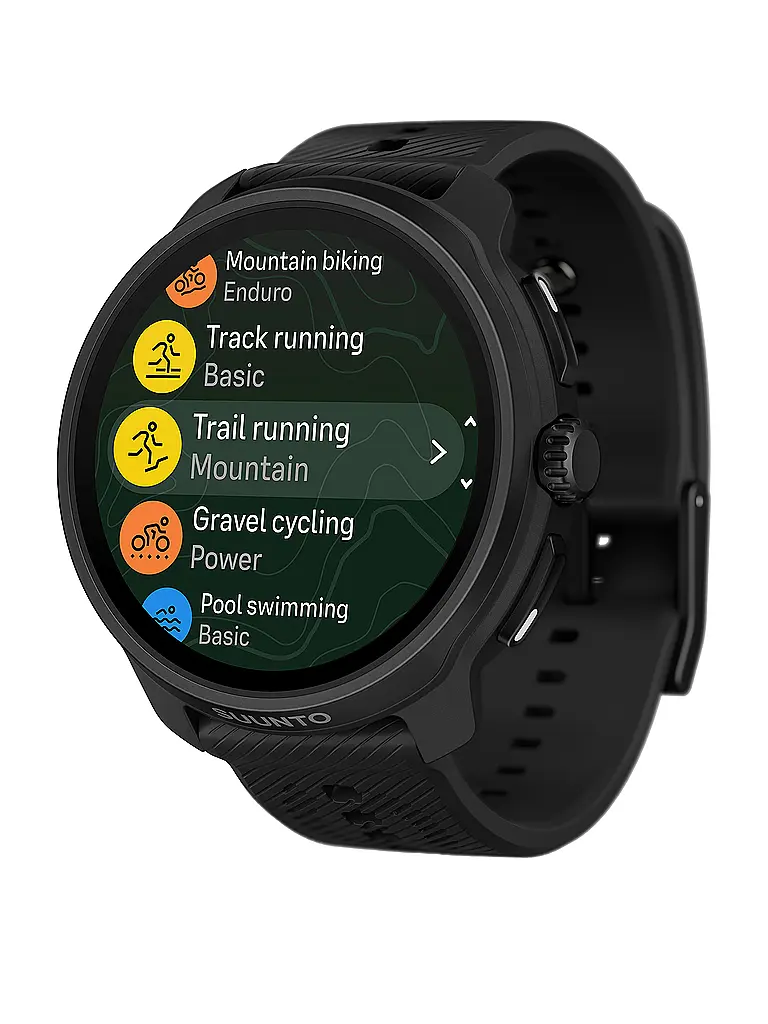 SUUNTO | GPS-Multisport Race 2 All Black | Nero
