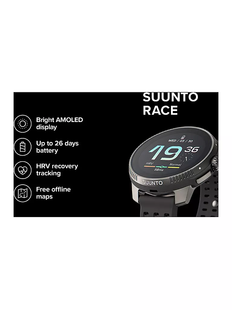SUUNTO | Orologio multisport GPS Suunto Race S Titanium Canary | 