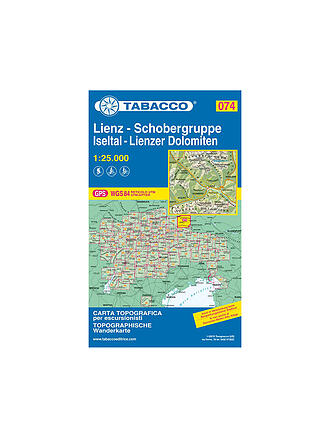 TABACCO | Carta escursionistica - Lienz, Schobergruppe, Iseltal, Dolomiti di Lienz 1:25.000