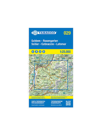 TABACCO | Carta escursionistica 024, Prealpi e Dolomiti Bellunesi 1:25.000