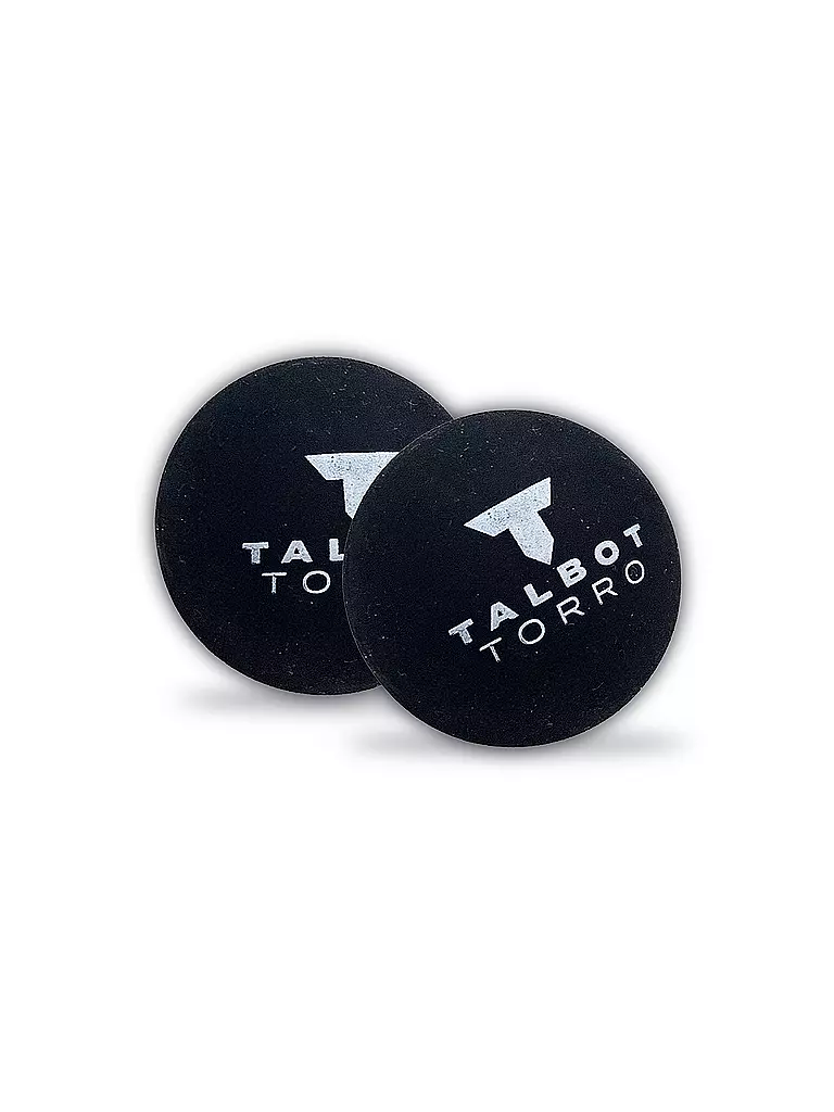 TALBOT TORRO | Palle da squash 2 pezzi Fast | Nero