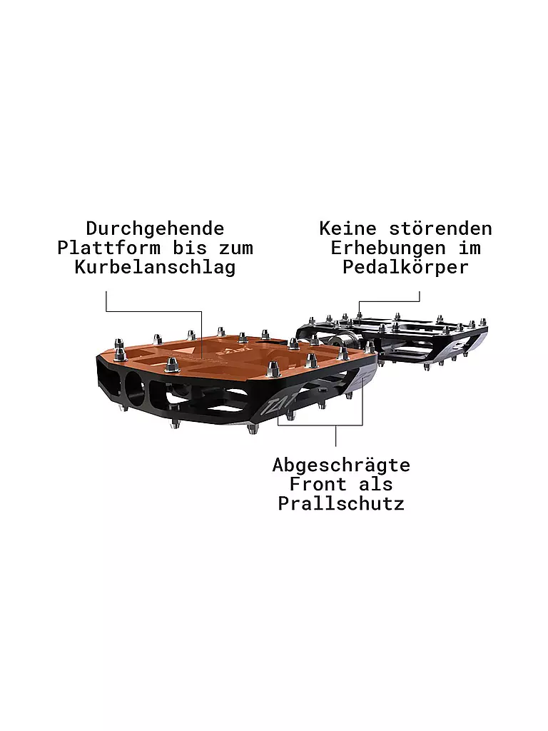 TATZE | Flatpedale MC-AIR | 