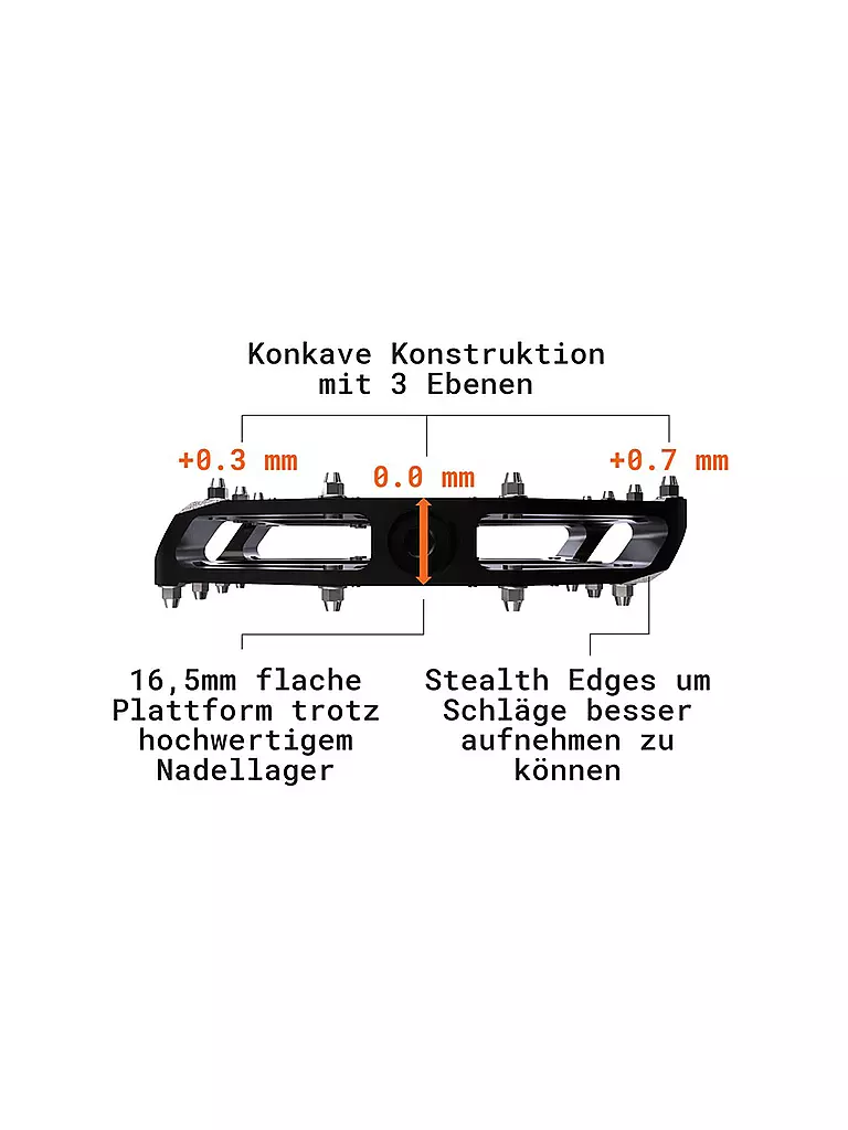 TATZE | Flatpedale MC-AIR | 