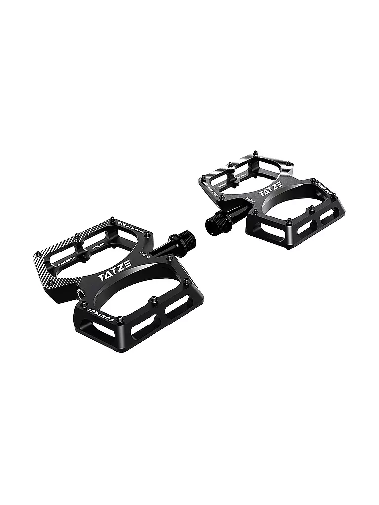 TATZE | Pedali flat Contact CNC | Nero