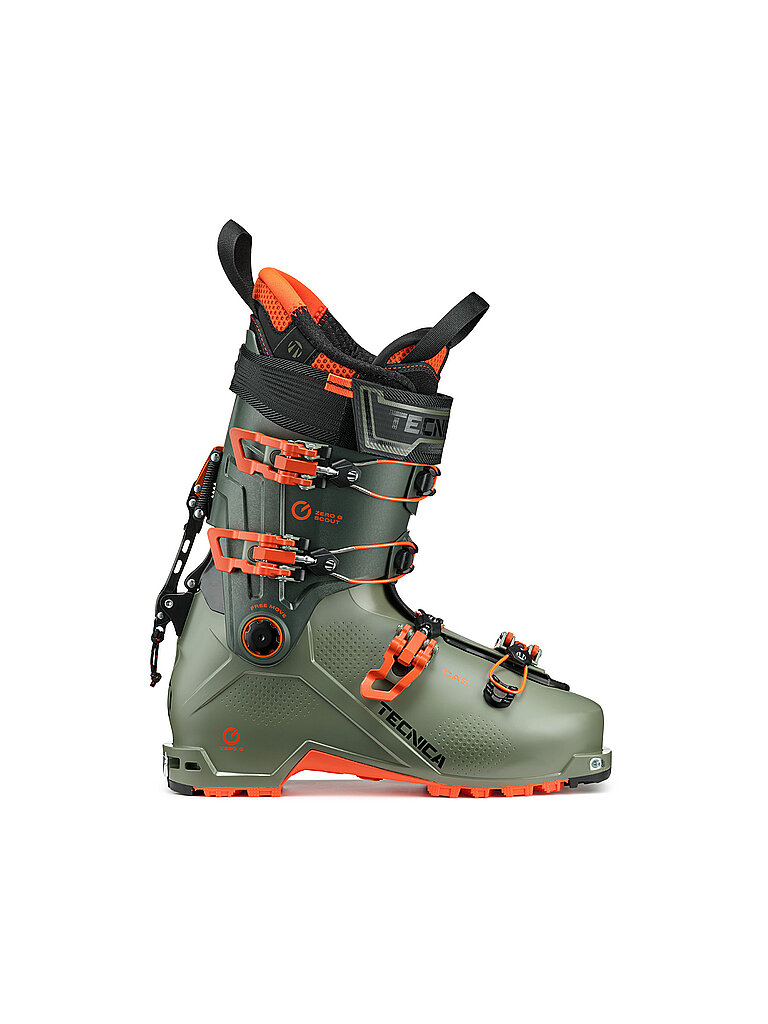 Scarponi da sci alpinismo da uomo Zero G Tour Scout oliva 29,5 (45)