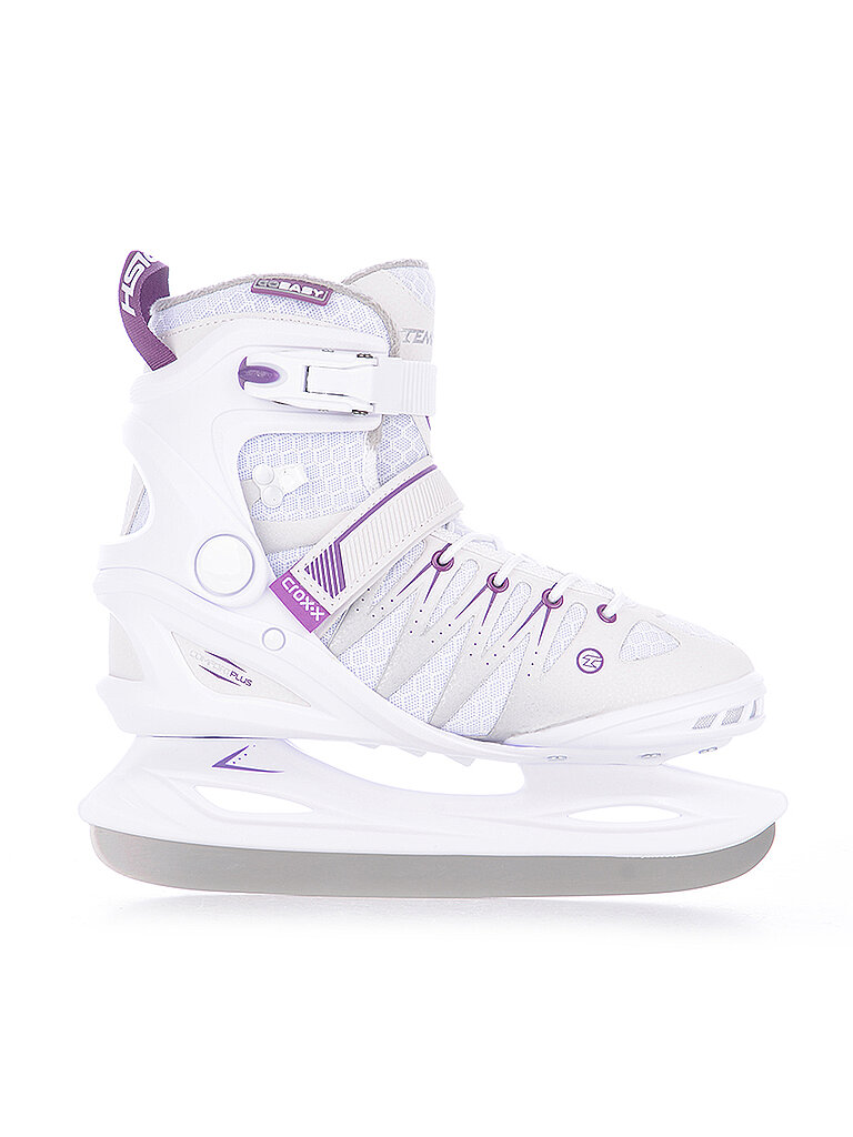 Pattini da ghiaccio da donna Crox.X bianco 39