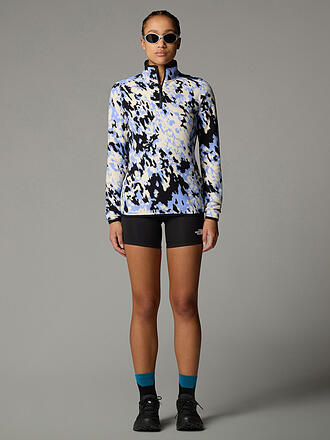 THE NORTH FACE | Zipshirt da donna in pile Glacier Printed