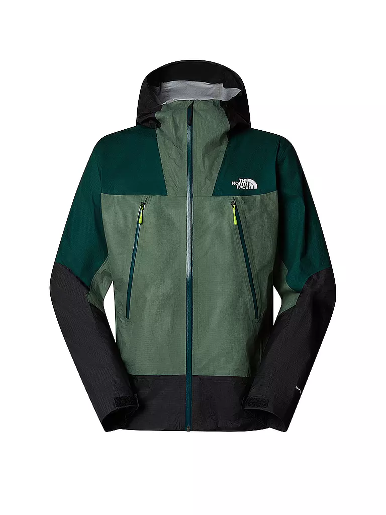 THE NORTH FACE | Giacca da trekking da uomo Signal DryVent™ 2.5L con cappuccio | Verde scuro