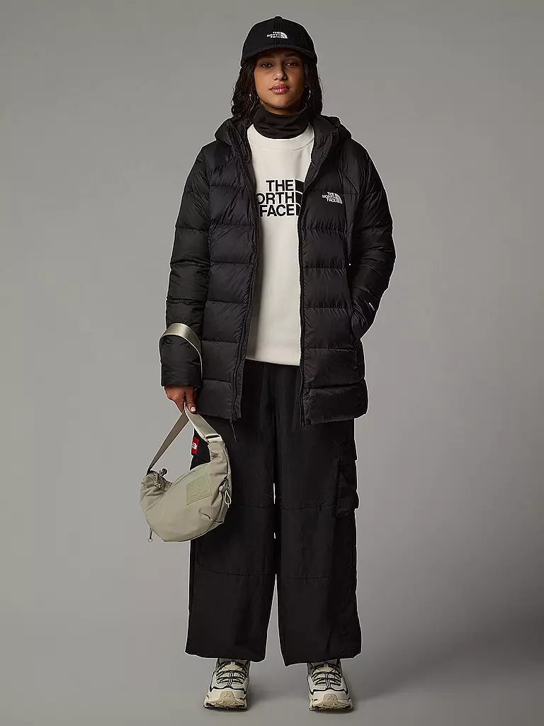 THE NORTH FACE | Iso Giacca da donna con cappuccio e piumino Hyalite | Blu scuro