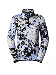 THE NORTH FACE | Zipshirt da donna in pile Glacier Printed | Blu chiaro