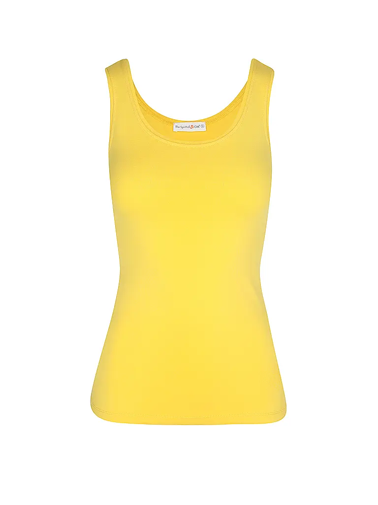 THE SPIRIT OF OM | Canotta da yoga Satti da donna | Giallo