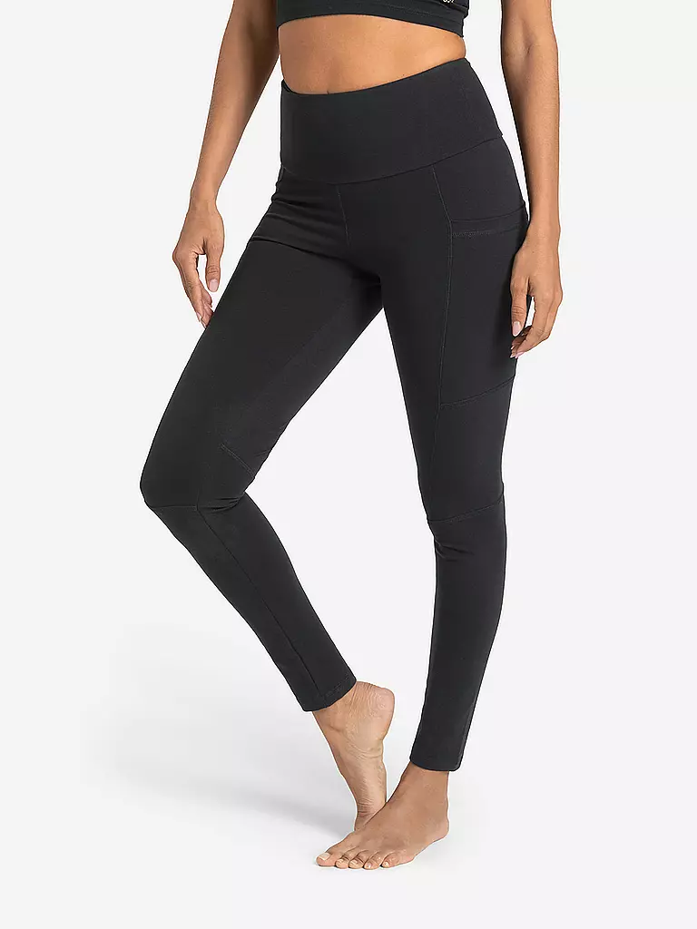 THE SPIRIT OF OM | Damen Yogatight Yoga and Run | Nero