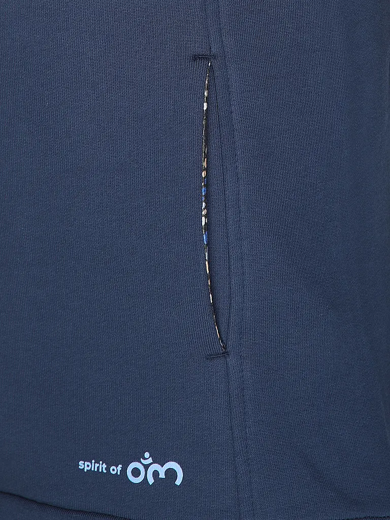 THE SPIRIT OF OM | Giacca da yoga da donna Maui | Blu scuro