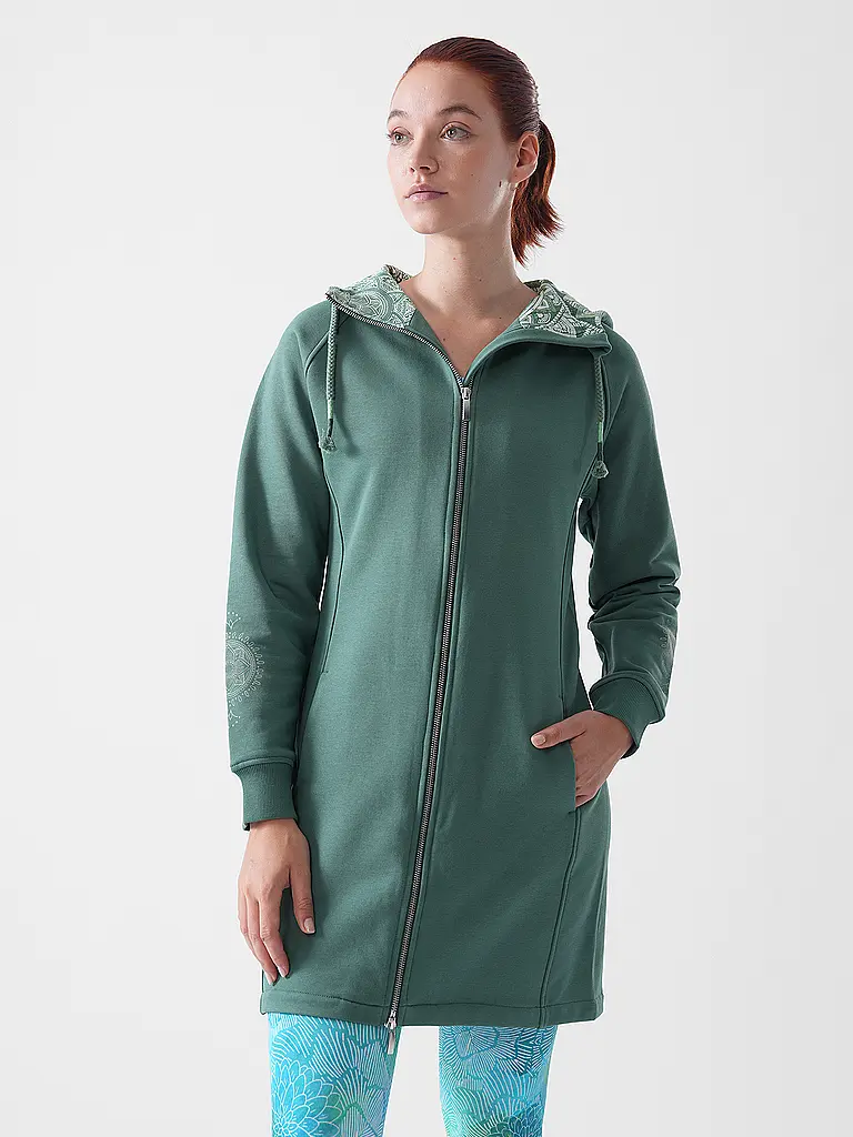 THE SPIRIT OF OM | Giacca da yoga lunga Bala Karuna da donna |