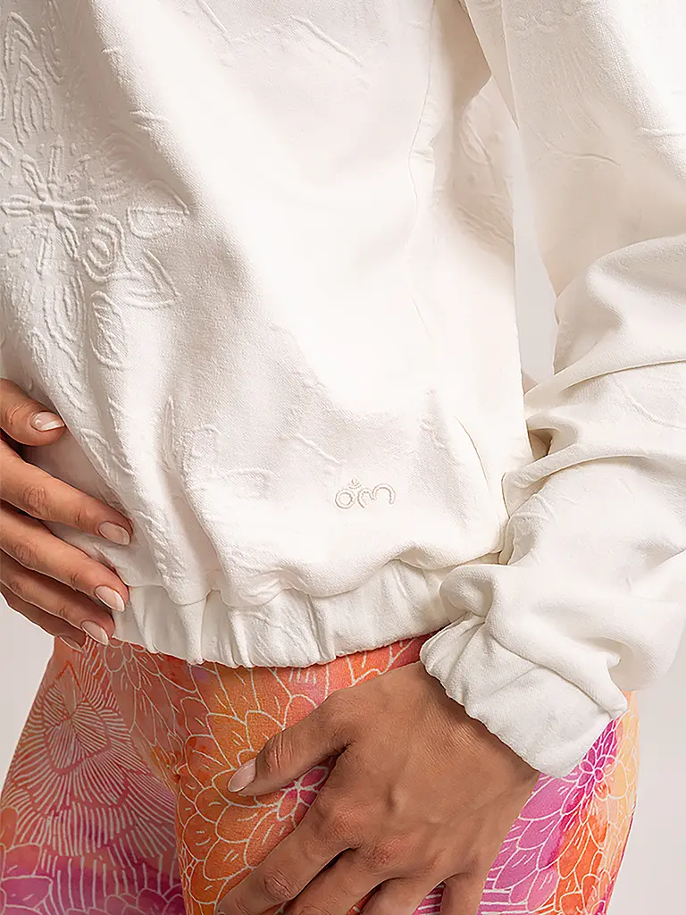 THE SPIRIT OF OM | Maglia da yoga da donna Gati Jacquard |