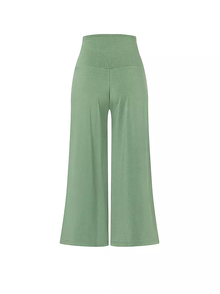 THE SPIRIT OF OM | Pantaloni Yoga Culotte Devi da donna | Verde