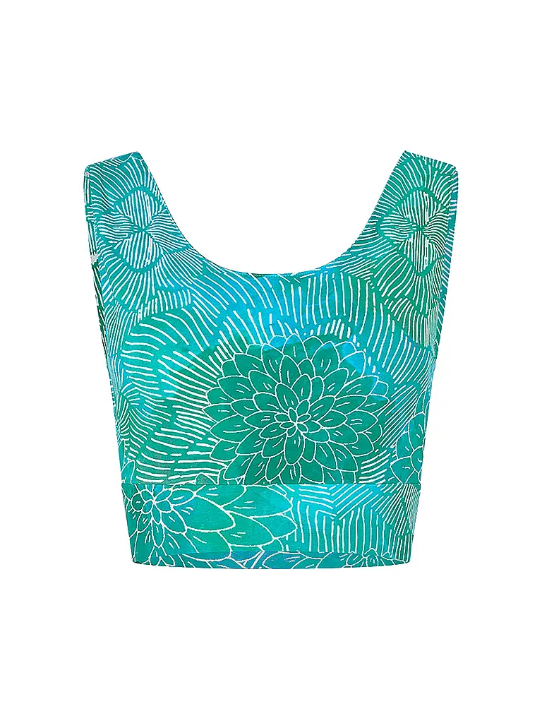 THE SPIRIT OF OM | Reggiseno da yoga da donna Hatha Madhu | Blu