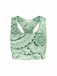 THE SPIRIT OF OM | Reggiseno sportivo da donna Flow | Verde chiaro