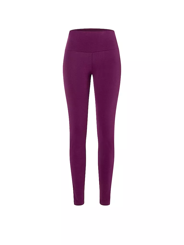 THE SPIRIT OF OM | Yogatight Basic Satya Viola da donna | Bacca