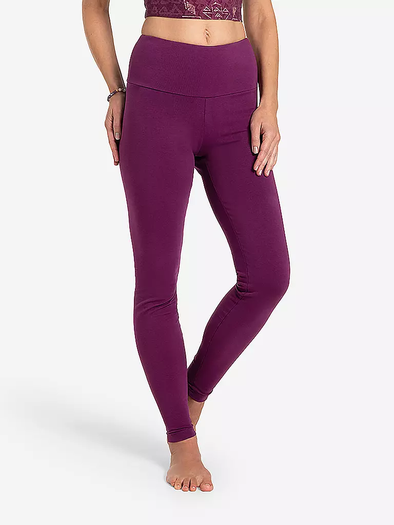 THE SPIRIT OF OM | Yogatight Basic Satya Viola da donna |