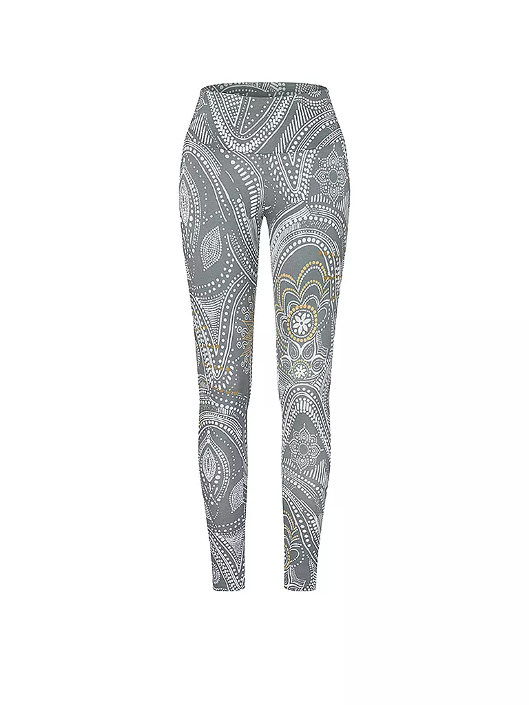 THE SPIRIT OF OM | Yogatight Puja da donna | Grigio