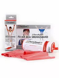 THERA-BAND | Thera-Band con Zipbox 2.5m di media resistenza | Rosso