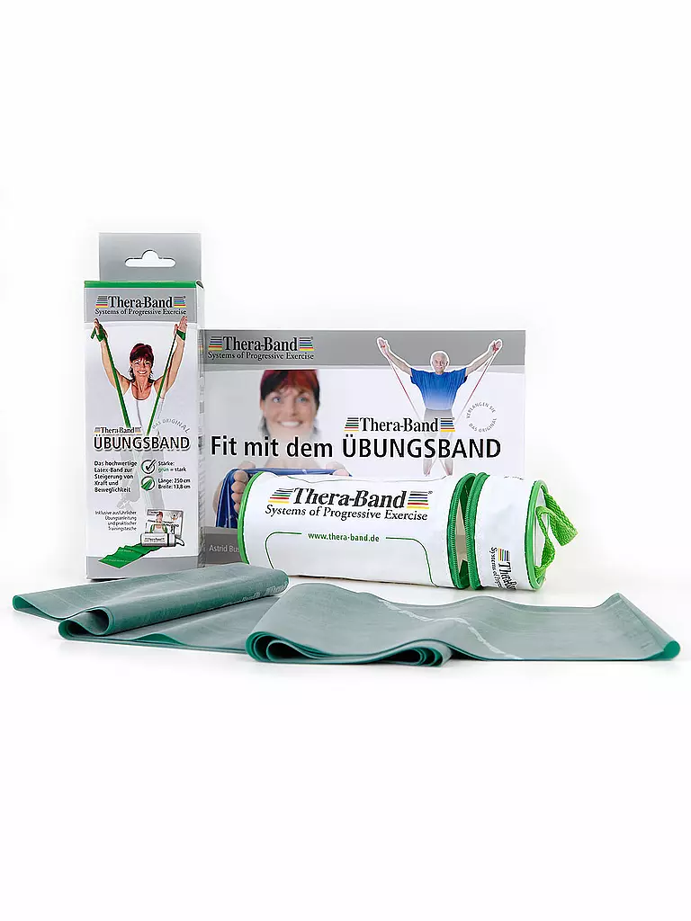 THERA-BAND | Thera-Band con Zipbox 2.5m forte | Verde