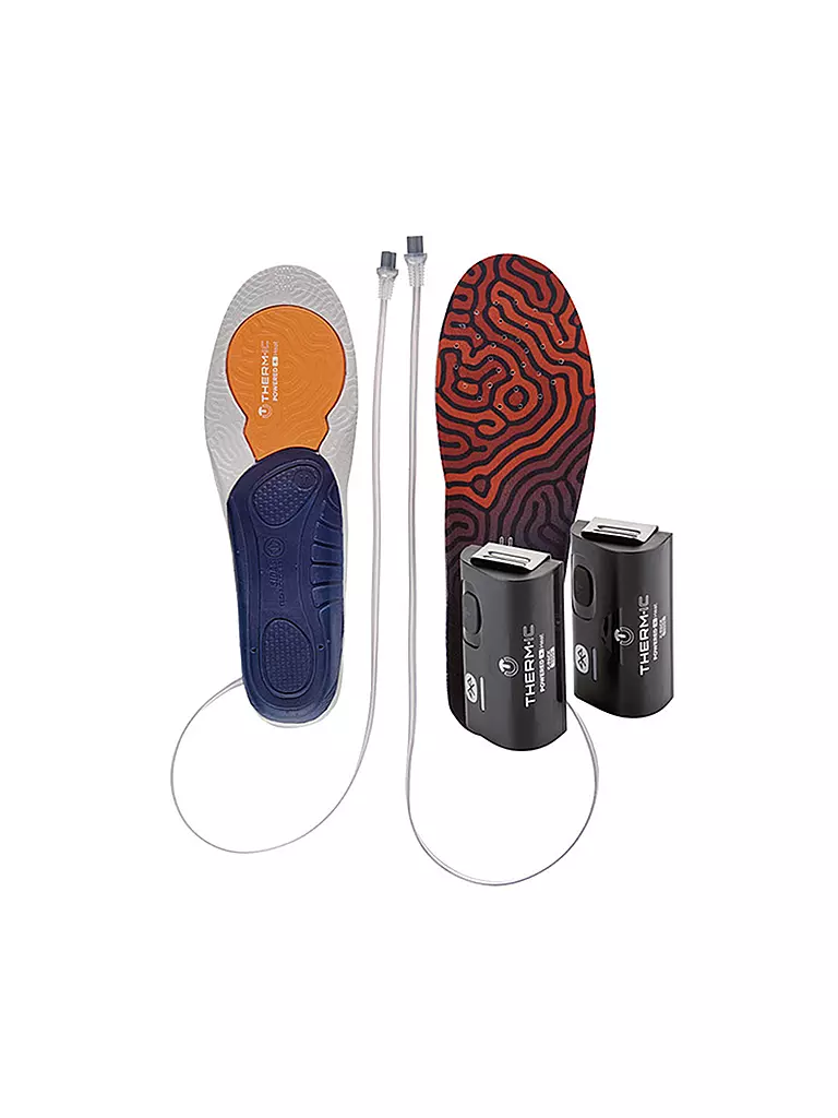 THERM-IC | Set di solette per scarponi da sci 3D + C-Pack 1300B | Nero