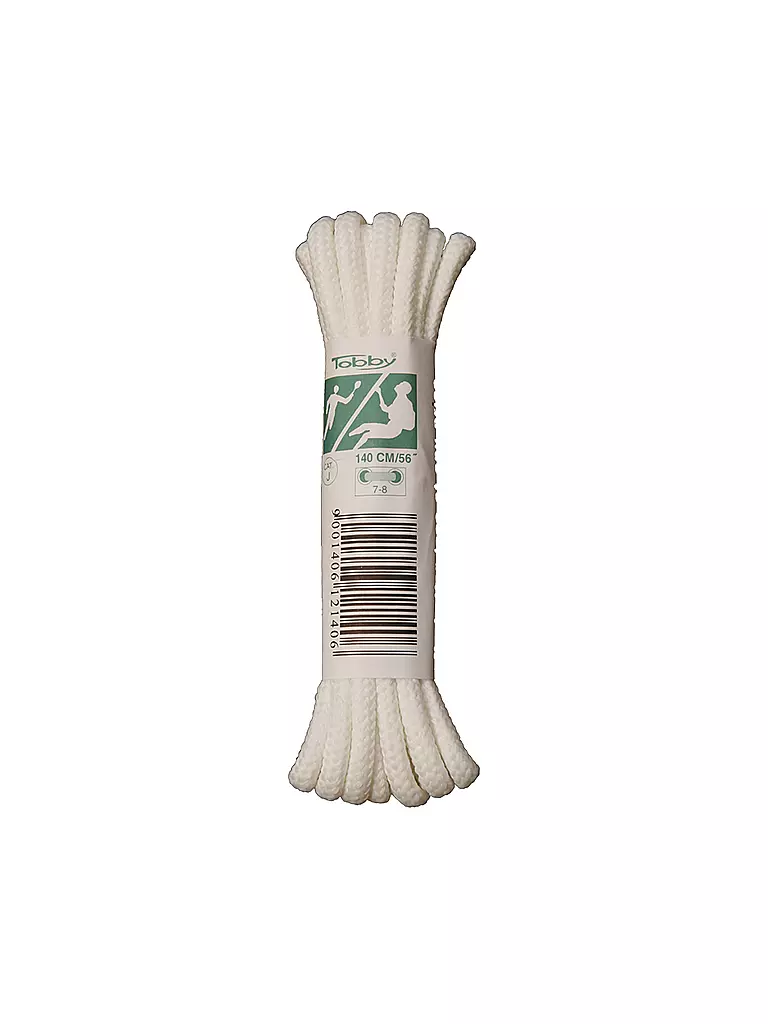 TOBBY | Lacci per scarpe Athletic Round | Bianco