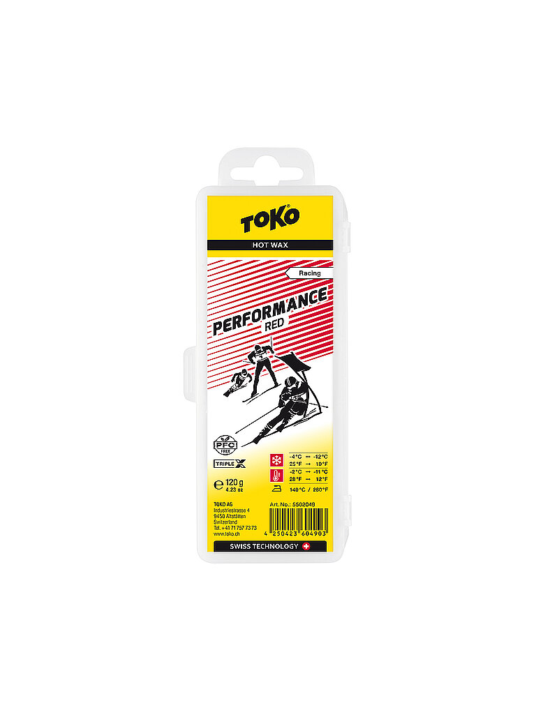 Scivolo Performance Hot Wax rosso nessun colore