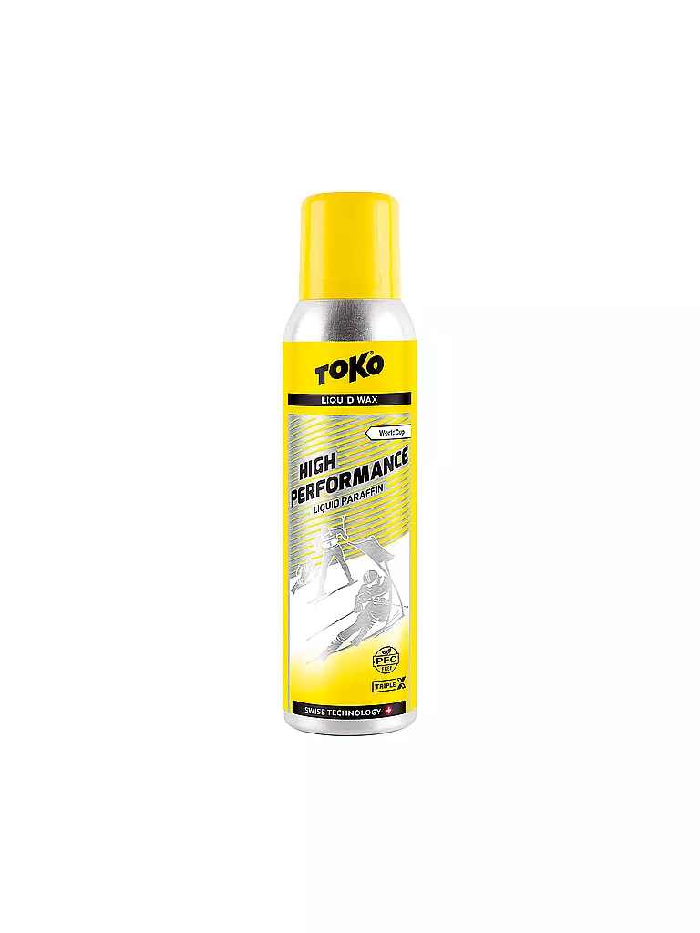 TOKO | Gleitwax High Performance Liquid Paraffin yellow 125ml | Senza colore