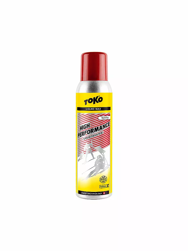TOKO | Scivolo High Performance Liquid Paraffin red | Senza colore