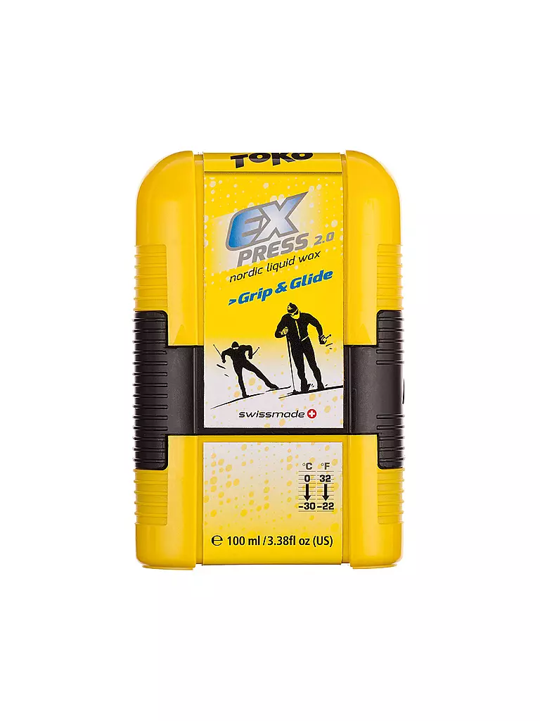TOKO | Skiwachs Express Grip & Glide Pocket | Giallo