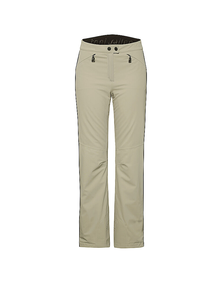 Pantaloni da sci da donna Christl beige 40