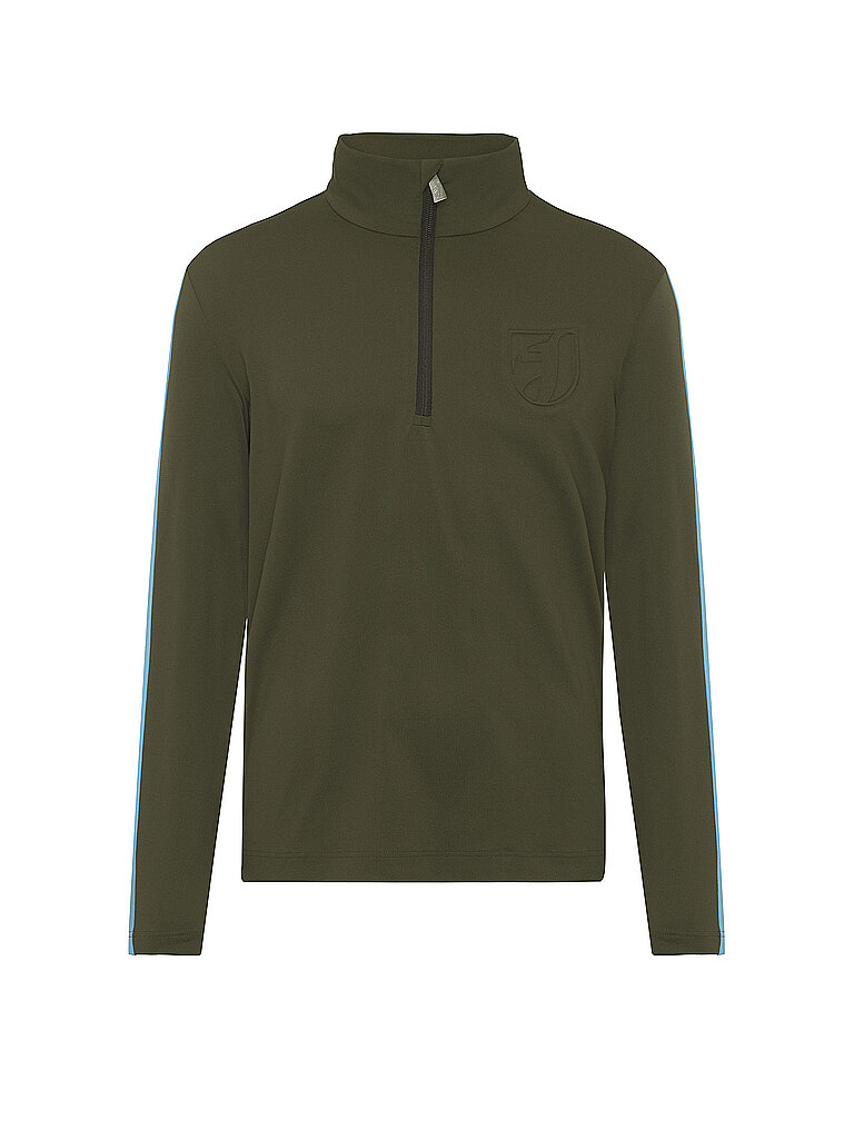 Zipshirt intimo da uomo Giorgio verde scuro 52
