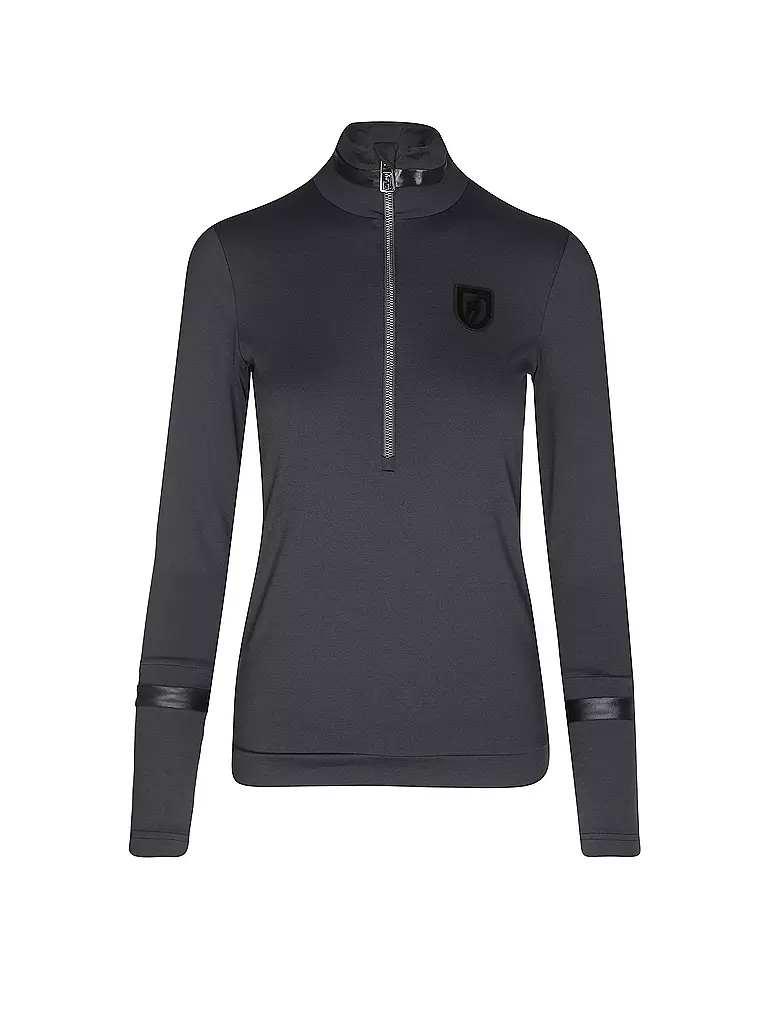 TONI SAILER | Damen Unterzieh Zipshirt Amie | Nero