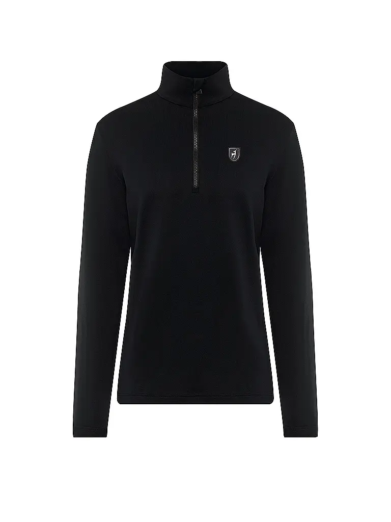 TONI SAILER | Zipshirt intimo da uomo Brendan | Nero