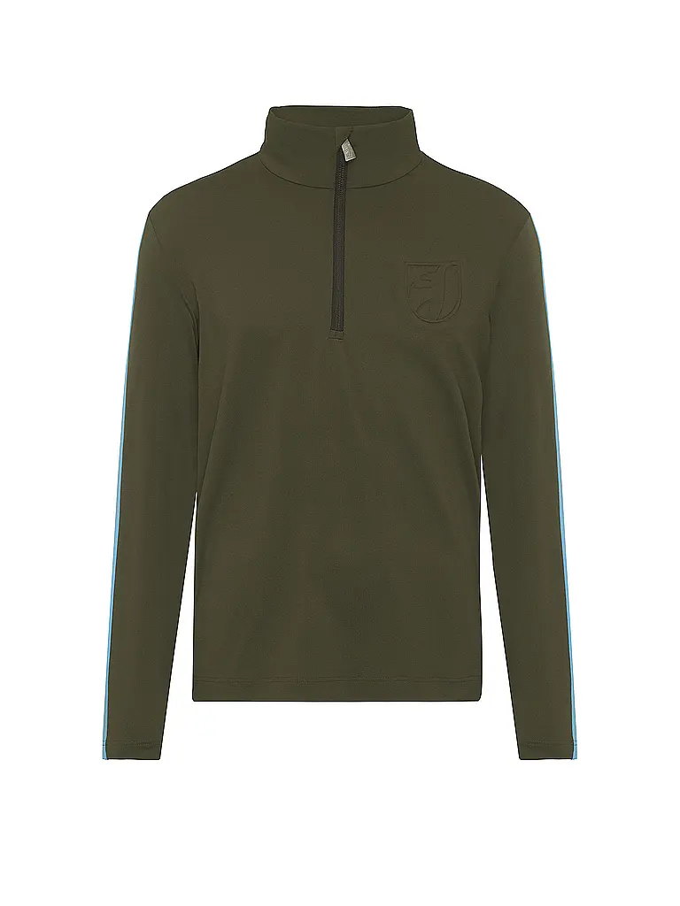 TONI SAILER | Zipshirt intimo da uomo Giorgio | Verde scuro