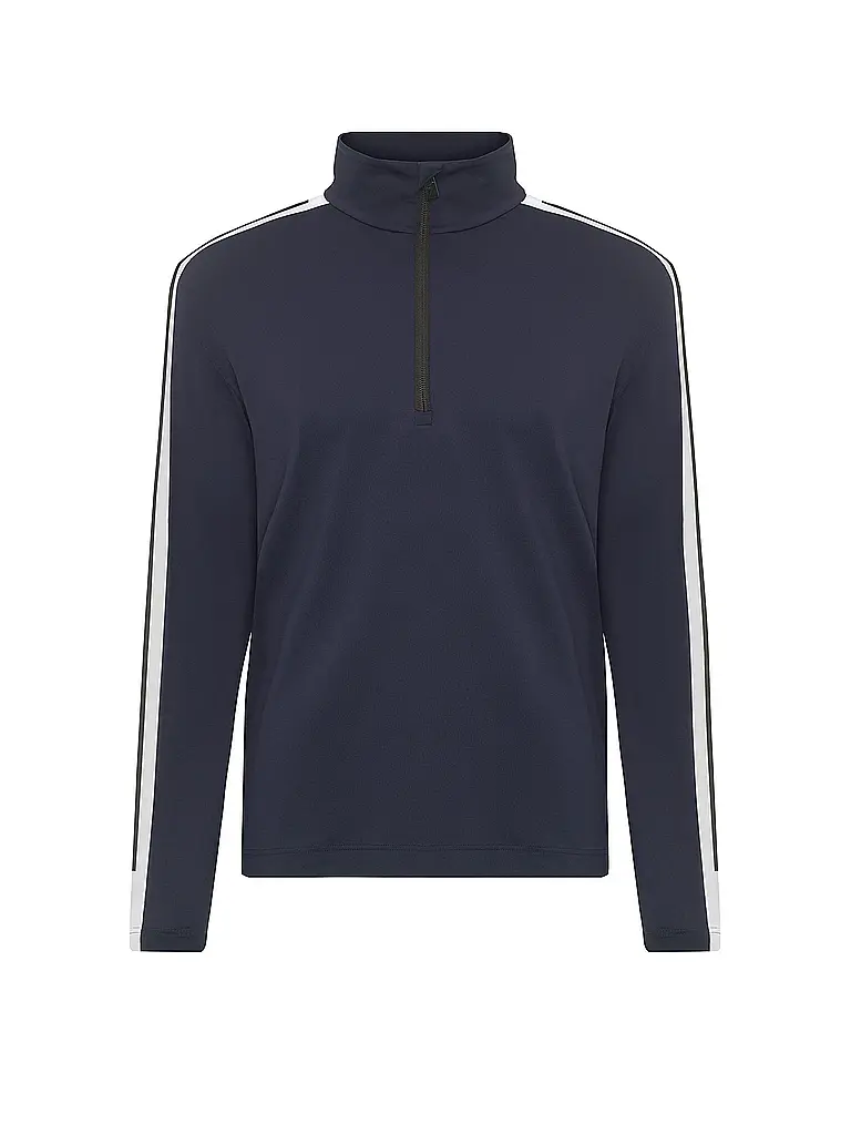 TONI SAILER | Zipshirt intimo da uomo Jordy | Blu scuro