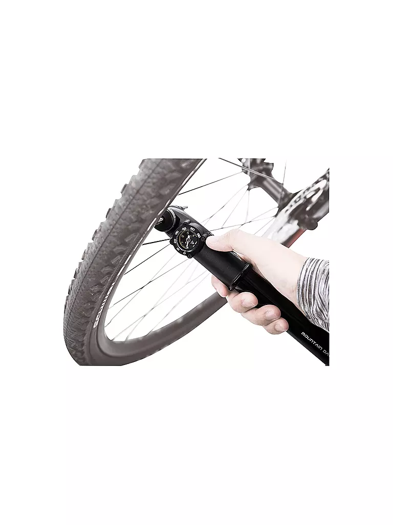 TOPEAK | Pompa per ammortizzatore per bici TP Mountain DA_G | Nero