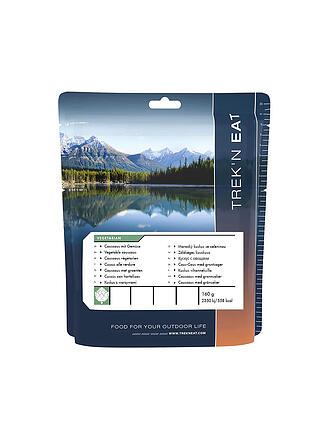 TREKN EAT | Outdoorfood Couscous con verdure
